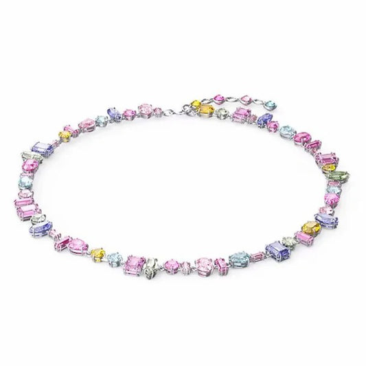 Cotton Candy Crystals Necklace